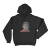 kid in beanie Hoodie Black 1
